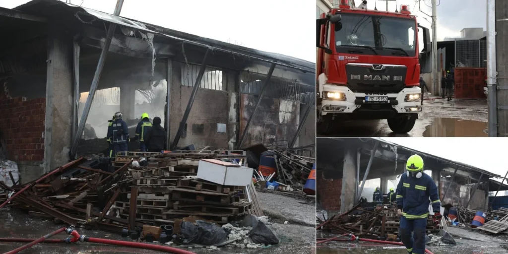 Μενίδι: Στάχτη το εργοστάσιο που τυλίχθηκε στις φλόγες - «Τεράστια η ένταση της φωτιάς, λαμπάδιασαν όλα»