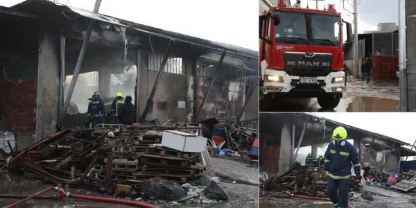 Μενίδι: Στάχτη το εργοστάσιο που τυλίχθηκε στις φλόγες - «Τεράστια η ένταση της φωτιάς, λαμπάδιασαν όλα»