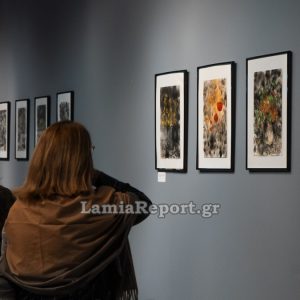 Λαμία: Εγκαινιάστηκε η έκθεση ζωγραφικής «Αχός Πρασίνου» του Γιώργου Μέριανου (ΦΩΤΟ - ΒΙΝΤΕΟ)