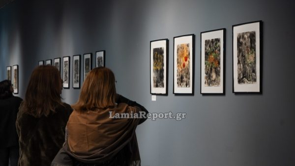 Λαμία: Εγκαινιάστηκε η έκθεση ζωγραφικής «Αχός Πρασίνου» του Γιώργου Μέριανου (ΦΩΤΟ - ΒΙΝΤΕΟ)
