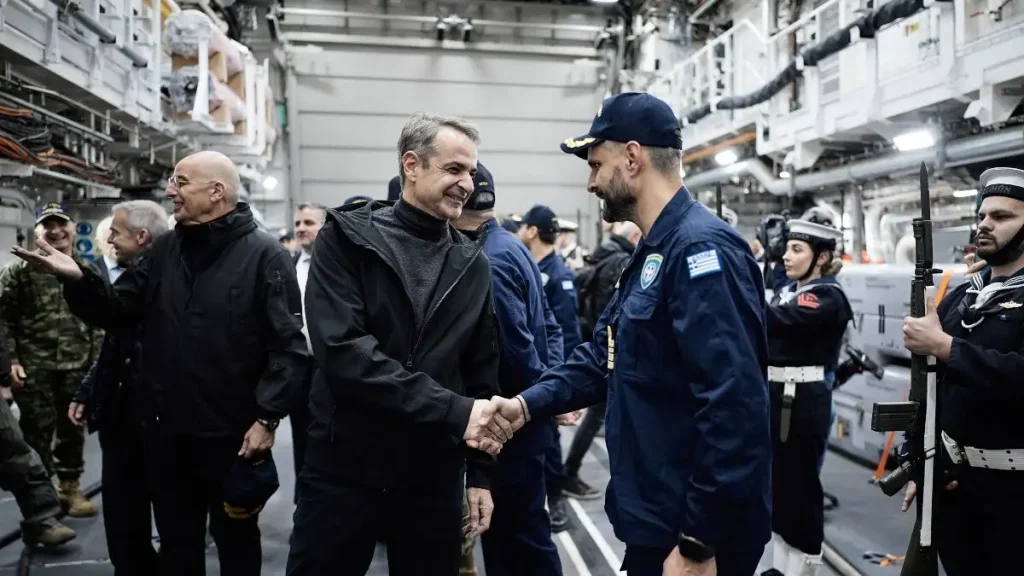 Κυριάκος Μητσοτάκης: Το βίντεο για την παραλαβή της φρεγάτας «Κίμων»: «Χρέος μου είναι να παραδώσω μία πατρίδα πιο ασφαλή»