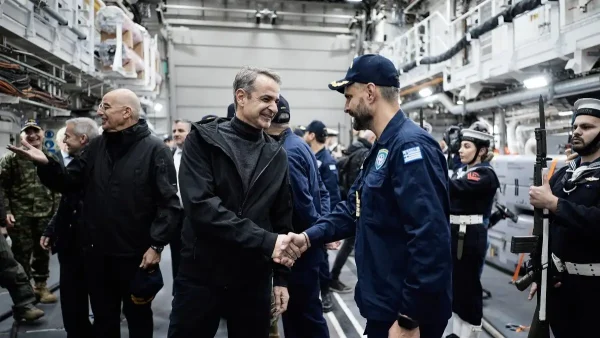 Κυριάκος Μητσοτάκης: Το βίντεο για την παραλαβή της φρεγάτας «Κίμων»: «Χρέος μου είναι να παραδώσω μία πατρίδα πιο ασφαλή»