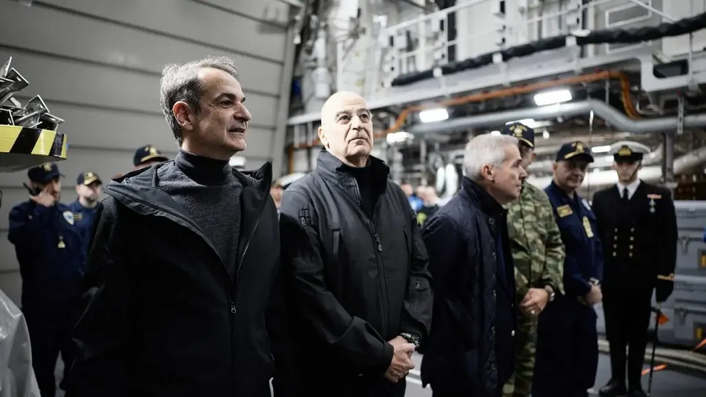 Δένδιας σε Τουρκία: «Δεν έχει λόγο να εκνευρίζεται με την άφιξη της φρεγάτας Kίμων – Αυτοί μας απειλούν, όχι εμείς»