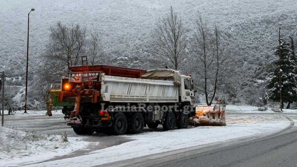 Σφοδρή χιονόπτωση στο ύψος του Μπράλου (ΒΙΝΤΕΟ)