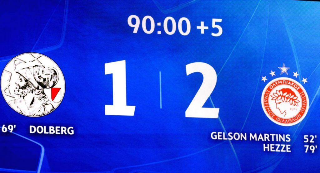 Champions League: Η Μπενφίκα με γκολ του τερματοφύλακά της πήρε απίθανη πρόκριση, η Άρσεναλ έκανε το απόλυτο και τερμάτισε πρώτη