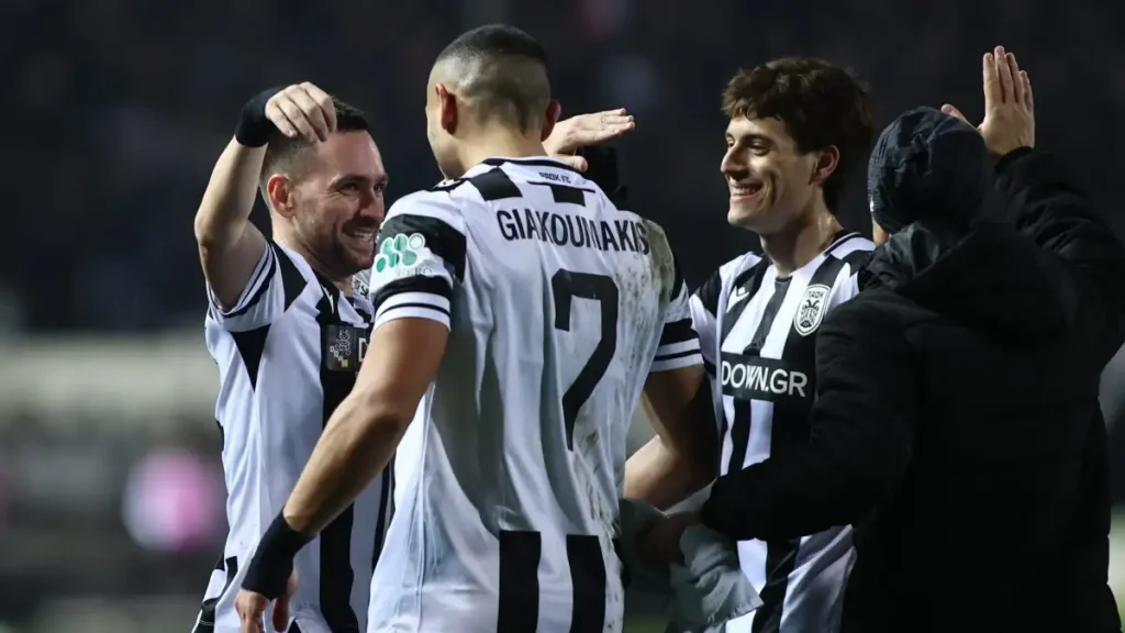 ΠΑΟΚ – Μπέτις 2-0: Ο «δικέφαλος» εξασφάλισε θέση στα playoffs του Europa League με Κωνσταντέλια, Ζίβκοβιτς και Γιακουμάκη