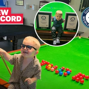 Παιδί 2 ετών κατέρριψε δύο παγκόσμια ρεκόρ Γκίνες στο μπιλιάρδο