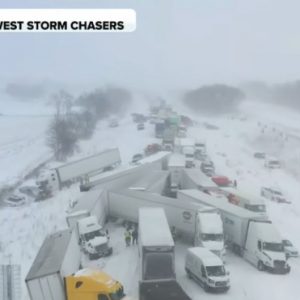 Καραμπόλα 100 αυτοκινήτων στο Μίσιγκαν έπειτα από αρκτική καταιγίδα (BINTEO)
