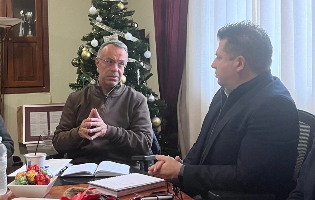 Στους δήμους Στυλίδας και Δομοκού ο Χρήστος Σταϊκούρας