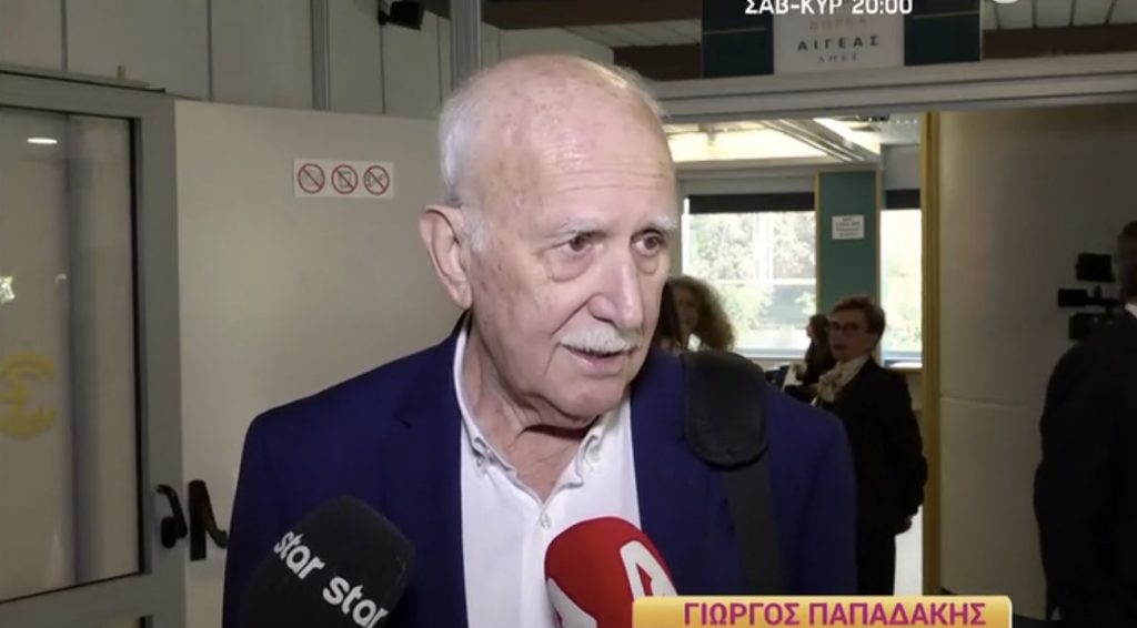 Γιώργος Παπαδάκης: Μου λείπει η δουλειά, είχα συνηθίσει να δουλεύω 17-18 ώρες την ημέρα, είχε δηλώσει δύο μήνες πριν τον θάνατό του