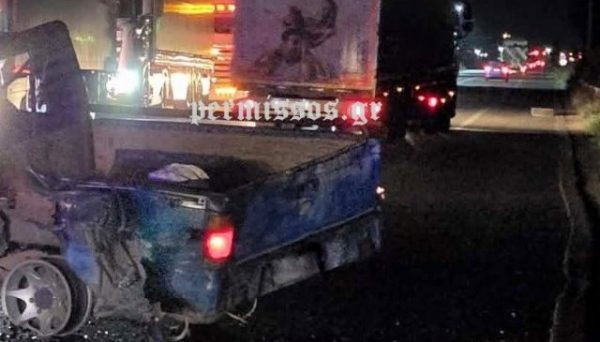 Νεκρός 40χρονος πατέρας δύο παιδιών σε τροχαίο στην παράκαμψη Θηβών - Λιβαδειάς