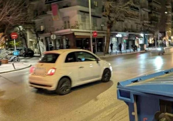 Μπήκε ανάποδα με το αυτοκίνητό του στη Βασιλίσσης Όλγας στη Θεσσαλονίκη (ΒΙΝΤΕΟ)