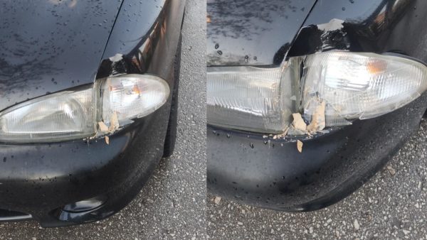 Ψάχνει τον οδηγό του αγροτικού που της χτύπησε το αυτοκίνητο στη Λαμία