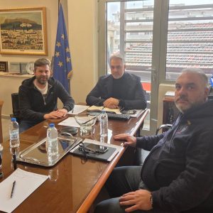 Συνάντηση Καρέλλη - Πρεμέτη στα γραφεία του Επιμελητηρίου Φθιώτιδας
