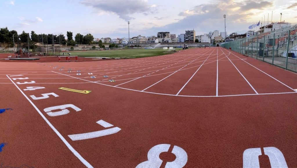 Αντικατάσταση ταρτάν του Δημοτικού Σταδίου Χαλκίδας