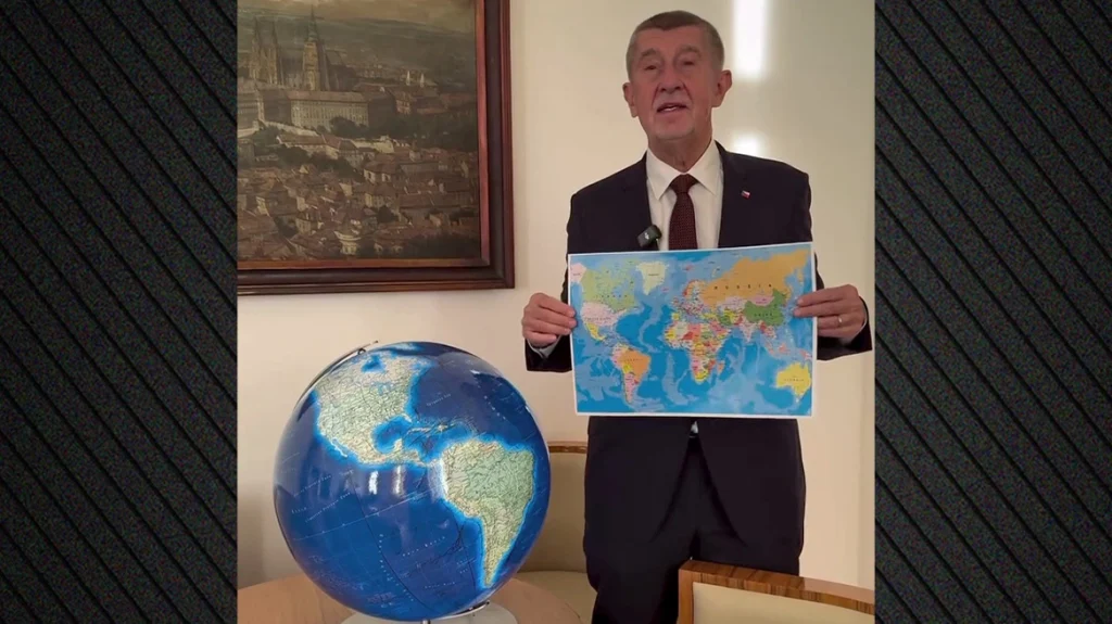 Viral o Τσέχος πρωθυπουργός: Aγόρασε υδρόγειο για να δει που βρίσκεται η... Γροιλανδία