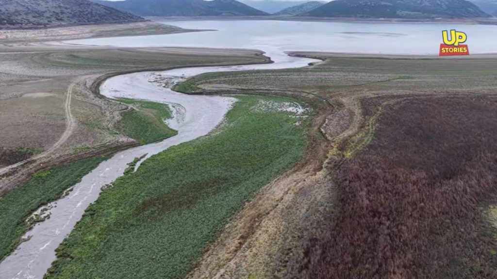 Οι βροχές και τα χιόνια γεμίζουν ξανά με νερό την λίμνη Υλίκη - Δείτε ΒΙΝΤΕΟ