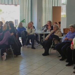 Ενημερωτική ομιλία για τον εμβολιασμό στο Δ΄ Κ.Α.Π.Η. του Δήμου Λαμιέων