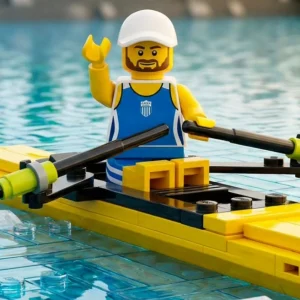 Στέφανος Ντούσκος: Έγινε... φιγούρα LEGO για την Παγκόσμια Ημέρα του θρυλικού παιχνιδιού