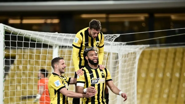 ΑΕΚ – Λεβαδειακός 4-0: Επιβλητική νίκη και ξανά κορυφή για την Ένωση στη Super Leauge