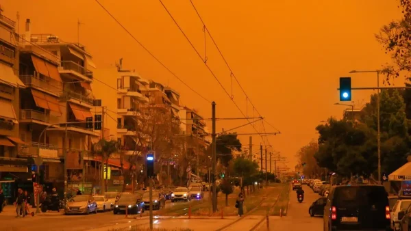 Διπρόσωπος ο καιρός το Σαββατοκύριακο: Αφρικανική σκόνη, βροχές και υψηλές θερμοκρασίες