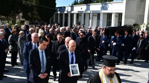 Άννα Ψαρούδα – Μπενάκη: Στο Α’ Νεκροταφείο η κηδεία της πρώτης γυναίκας προέδρου της Βουλής