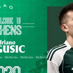 Ο Παναθηναϊκός ανακοίνωσε την απόκτηση του Αντριάνο Γιάγκουσιτς