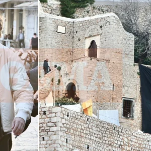 Τα χαμόγελα, το «hello guys» του Μπραντ Πιτ και ο περίπατος στην Ύδρα: Εικόνες και βίντεο από τα γυρίσματα της χολιγουντιανής παραγωγής