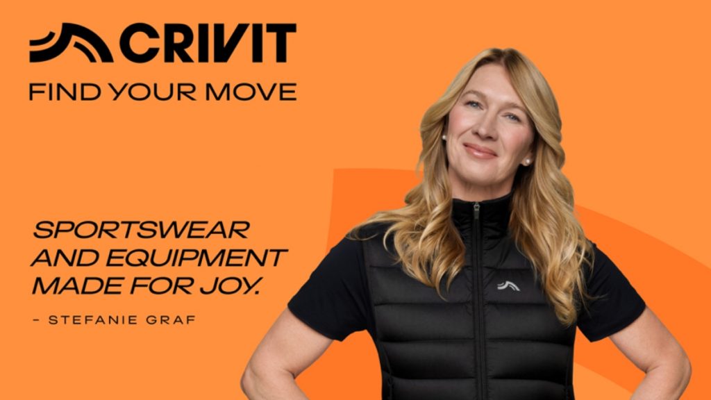 Μαζί για τον αθλητισμό και την κίνηση: Η CRIVIT και η Stefanie Graf ξεκινούν μια διεθνή συνεργασία με το σύνθημα "FIND YOUR MOVE"