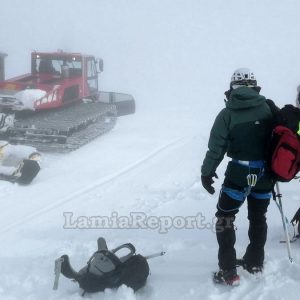 Άκαρπες για 2η ημέρα οι έρευνες για τον αγνοούμενο στο Βελούχι - Χιονίζει και πάλι στην κορυφή (ΦΩΤΟ)