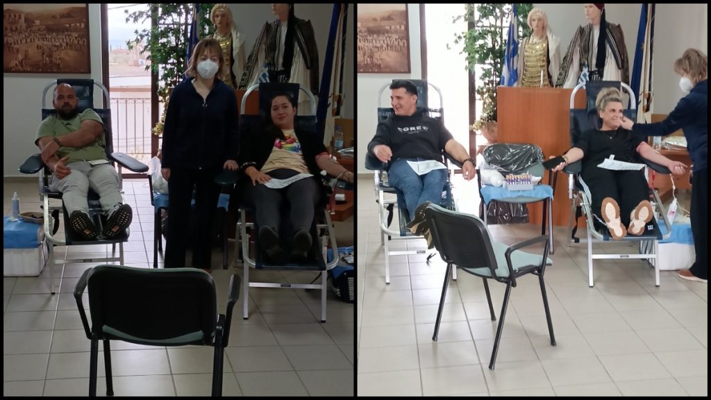 Με επιτυχία πραγματοποιήθηκε η εθελοντική αιμοδοσία στις Λιβανάτες