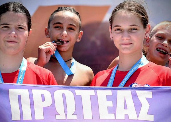 Τέσσερα μετάλλια και ατομικά ρεκόρ για τον Πρωτέα στο ΟΑΚΑ