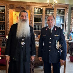 Ο νέος ΓΕΠΑΔ Στερεάς Ελλάδας Κων/νος Πελεκάνος επισκέφτηκε τον Μητροπολίτη Φθιώτιδας Συμεών (ΦΩΤΟ)
