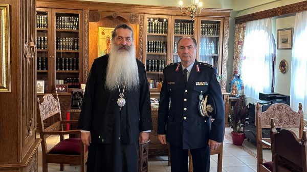Ο νέος ΓΕΠΑΔ Στερεάς Ελλάδας Κων/νος Πελεκάνος επισκέφτηκε τον Μητροπολίτη Φθιώτιδας Συμεών (ΦΩΤΟ)