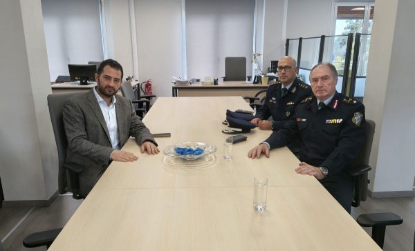 Τον Περιφερειάρχη Φάνη Σπανό επισκέφτηκε ο ΓΕΠΑΔ Στερεάς Ελλάδας