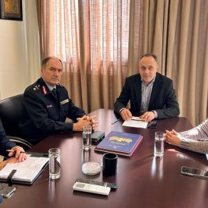 Ο νέος ΓΕΠΑΔ Στερεάς επισκέφθηκε τον Δήμαρχο Λαμιέων (ΦΩΤΟ)