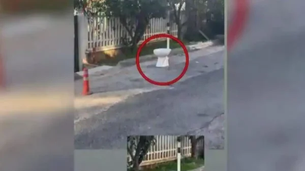 Γέρακας: Κρατούσαν θέση πάρκινγκ με λεκάνη τουαλέτας