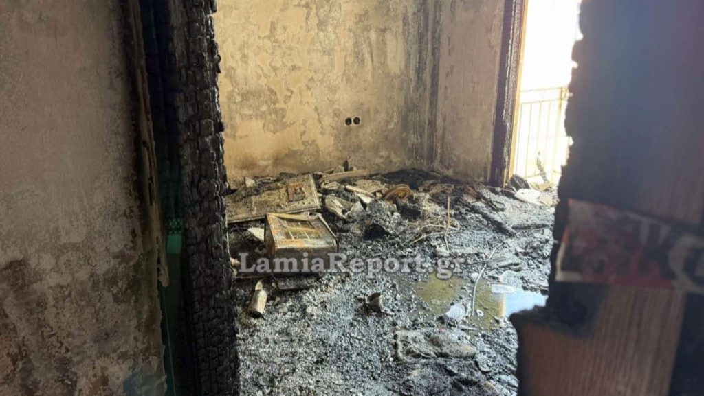 Λαμία: Γυναίκα απανθρακώθηκε από πυρκαγιά σε διαμέρισμα - Τραγωδία τα ξημερώματα στο κέντρο της πόλης - ΒΙΝΤΕΟ