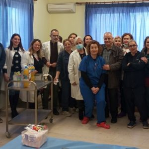 Το Σωματείο Εργαζομένων των Κέντρων Υγείας Φθιώτιδας έκοψε την πρωτοχρονιάτικη πίτα του