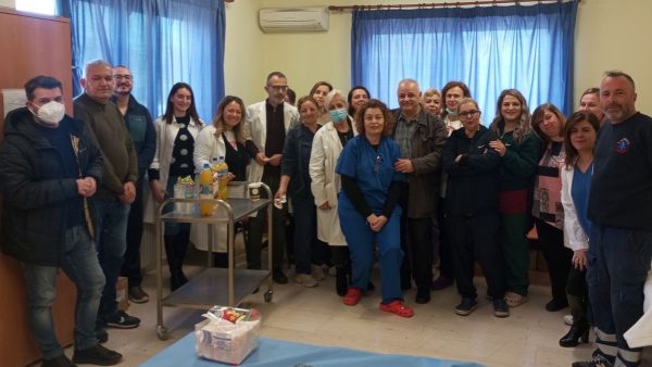 Το Σωματείο Εργαζομένων των Κέντρων Υγείας Φθιώτιδας έκοψε την πρωτοχρονιάτικη πίτα του