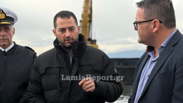 Σπανός: Υπεγράφη η πρόσκληση για την ολοκλήρωση του μεγάλου έργου εκσυγχρονισμού του λιμένα Στυλίδας