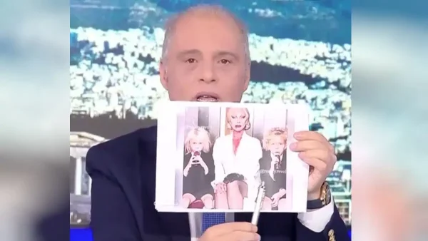 Επική γκάφα από τον Βελόπουλο: Παρουσίασε φωτογραφία της Lady Gaga από American Horror Story ως υλικό της υπόθεσης Επστάιν