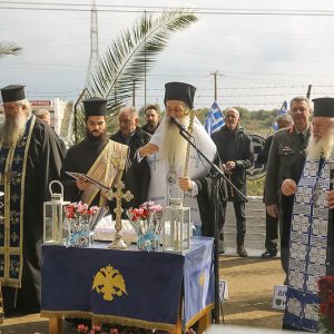 Επιμνημόσυνη δέηση στο Στρατιωτικό Κοιμητήριο Λαμίας το Ψυχοσάββατο