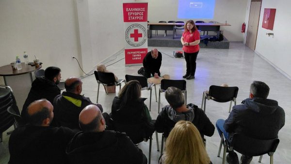 Μαθήματα ΚΑΡΠΑ και χρήσης Εξωτερικού Απινιδιστή για τους ανθρώπους του Υπεραστικού ΚΤΕΛ