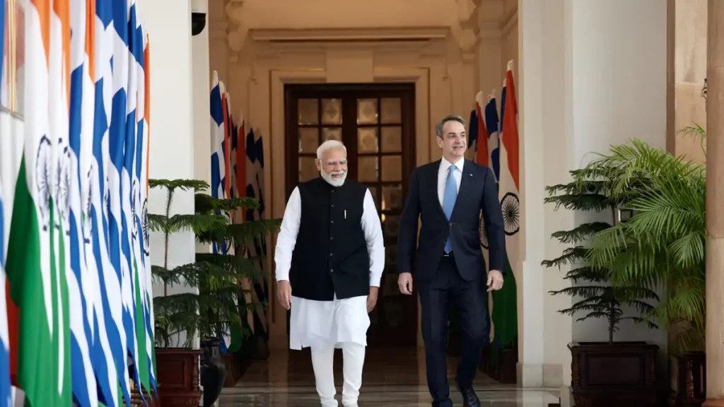 Κυριάκος Μητσοτάκης: Στο Νέο Δελχί ο πρωθυπουργός – Συναντήσεις με Ναρέντρα Μόντι, Ντέμη Χασάμπη, Σαμ Άλτμαν, Μπραντ Σμιθ και Μάικλ Κράτσιος