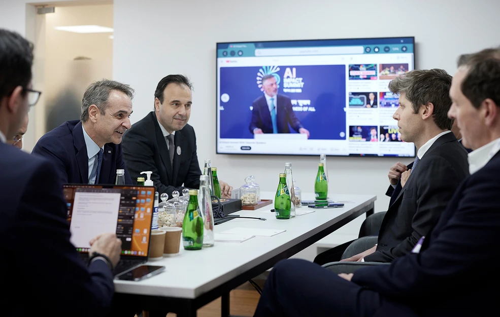Διαδοχικές συναντήσεις Μητσοτάκη με εκπροσώπους τεχνολογικών κολοσσών – Εξετάστηκαν δυνατότητες συνεργασίας και αναβάθμισης του gov.gr