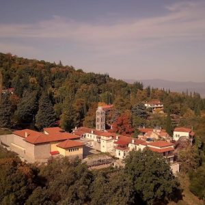 Η γιορτή της ανακομιδής των ιερών λειψάνων του Οσίου Βησσαρίωνος του Αγαθωνίτη στη Μονή Αγάθωνος