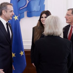 Συνάντηση Μητσοτάκη με αντιπροσωπεία του Κογκρέσου των ΗΠΑ: «Στο υψηλότερο επίπεδο όλων των εποχών οι σχέσεις μας»