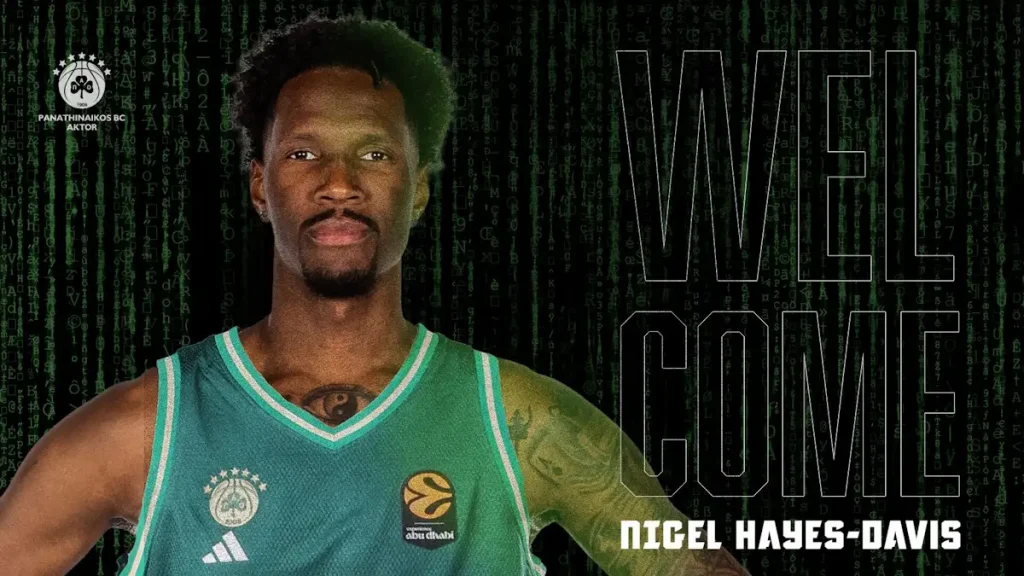 Ο Παναθηναϊκός ανακοίνωσε τον Χέιζ-Ντέιβις για 2.5 χρόνια