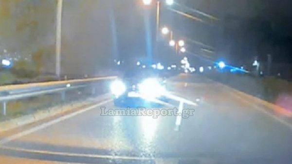 Χαμός στην εθνική οδό με μεθυσμένο οδηγό που οδηγούσε ανάποδα - Ερχόταν στη Λαμία όπου είχε δικαστήριο γιατί είχε συλληφθεί να οδηγεί ξανά μεθυσμένος